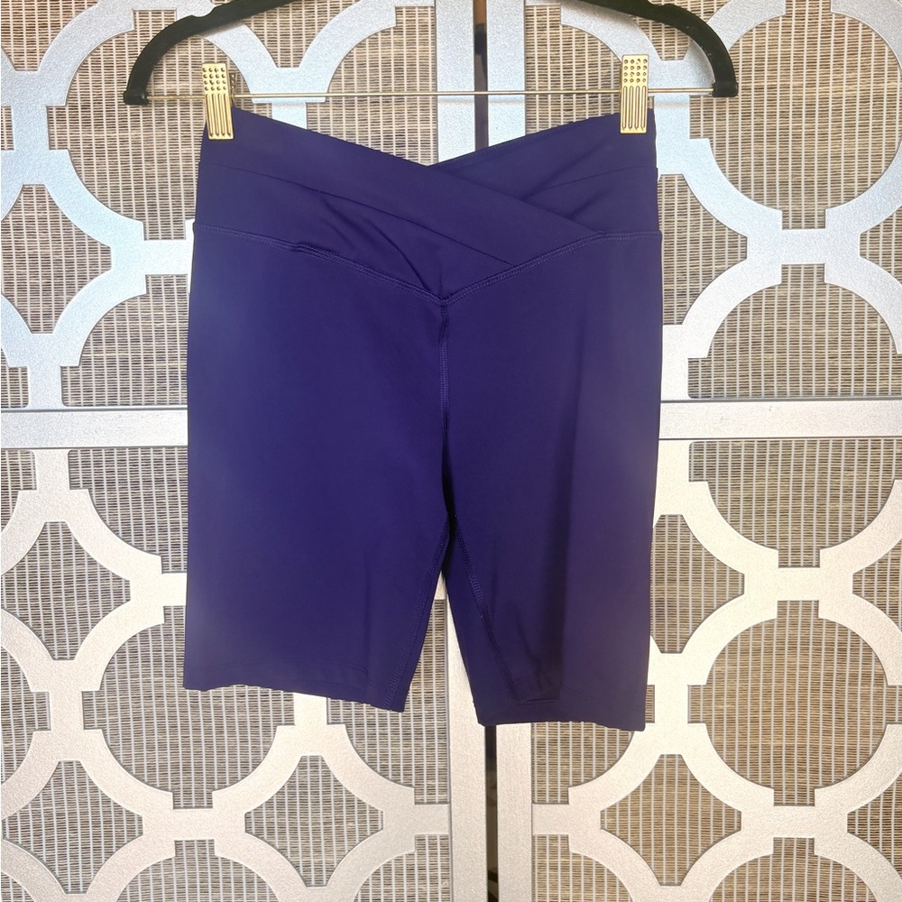Forever 21 Deep Purple Bike Shorts